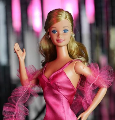 Vestido Super Diva’s Pink para bonecas escala 1/6 Tucadolls