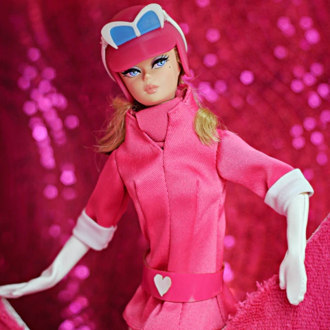 Roupinha Penelope Charmosa in Love Tucadolls p/ bonecas escala 1/6