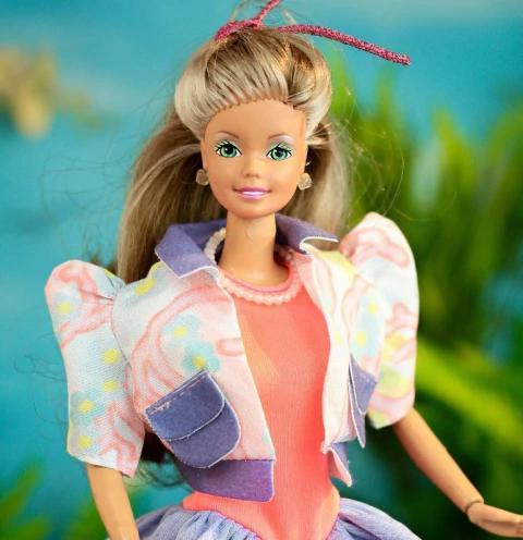 Roupinha Diva Fim de Semana 1990 TucaDolls para bonecas escala 1/6