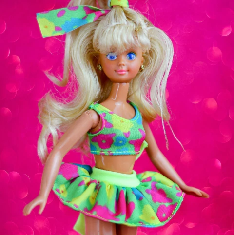 Conjunto Glitter Look Skipper - para bonecas escala 1/6 Tucadolls