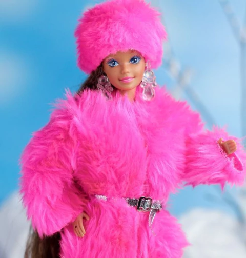 Roupinha Winter Divas Casaco Pink para bonecas escala 1/6 Tucadolls