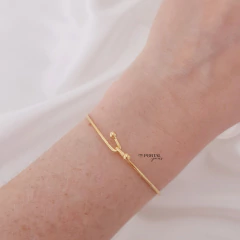 Bracelete Fecho Folheado - loja online