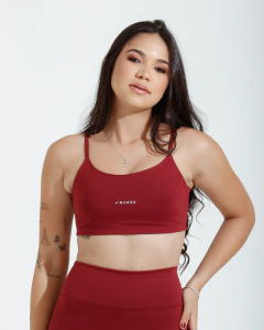 Top Alcinha Ruzzo Sport - Vinho