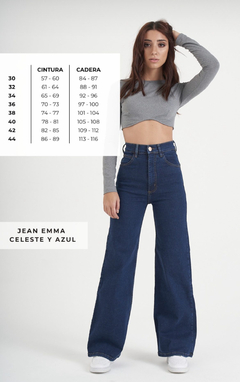 Jean Wide Leg Emma Celeste - comprar online