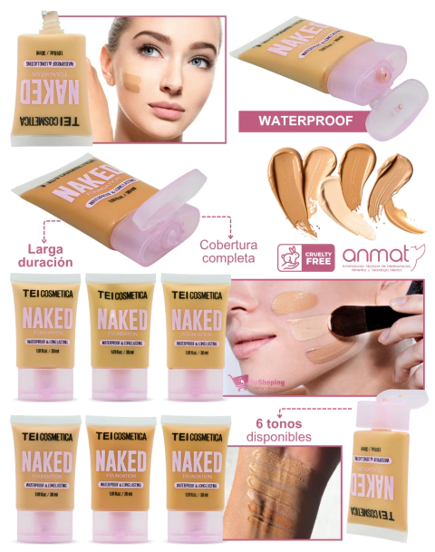 Base Liquida Waterproof Naked