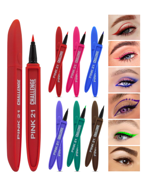 Delineador para Ojos en Fibra Challenge