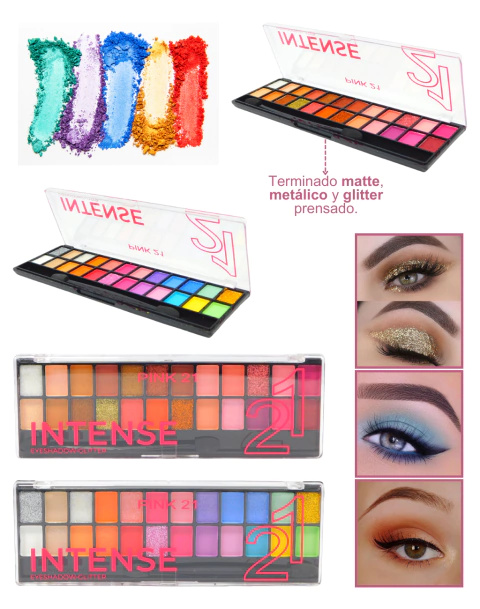 Paleta de Sombras para Ojos Intense