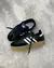 Adidas Sambae couro legítimo preto - loja online
