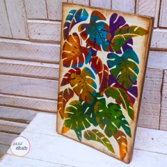 Quadro Folhagens Coloridas na internet