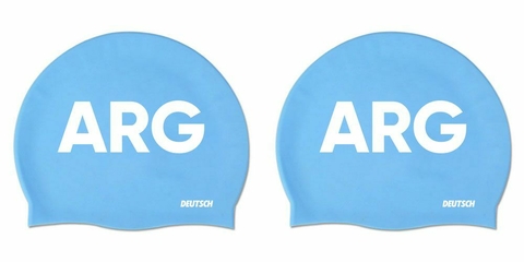 GORRA SILICONA ARGENTINA (celeste)