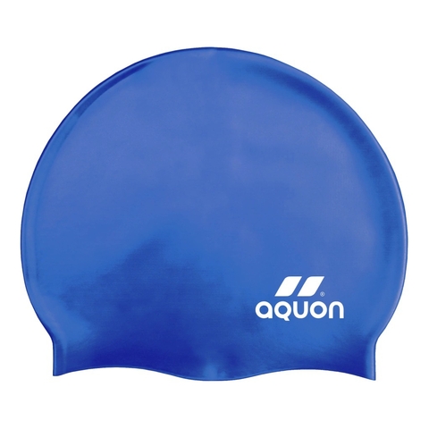 GORRA SILICON SWIM CAP AQUON (azul)