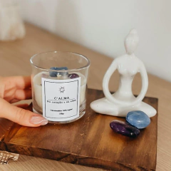Vela Aromática C`alma - 100% Vegetal - loja online