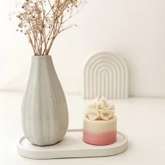 Vela Aromática bolo floral dia das mães - 100g na internet