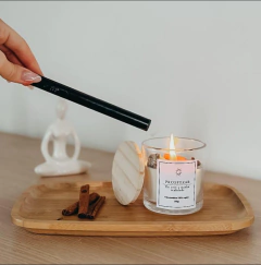 Vela Aromática Prosperidade - 100% Vegetal - Gokai Artes e Alquimia Natural