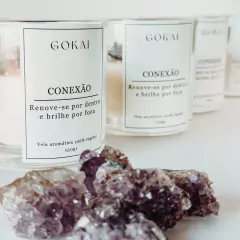 Vela Aromática Conexão - Gokai Artes e Alquimia Natural