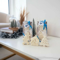 Duas Velas Aromáticas Natal - Laranja & Âmbar - comprar online