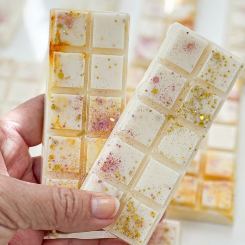 Waxmelt Champagne | Aroma Frutado Floral Elegante | Pastilha Aromática 50g