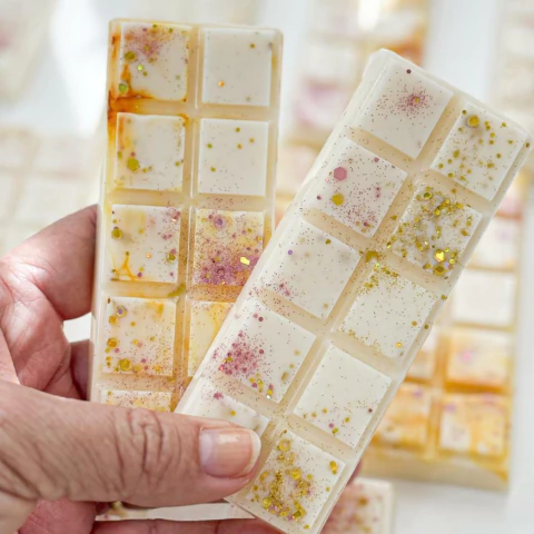 Waxmelt Champagne | Aroma Frutado Floral Elegante | Pastilha Aromática 50g