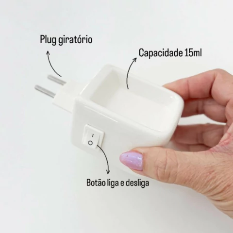 Difusor Elétrico de Porcelana