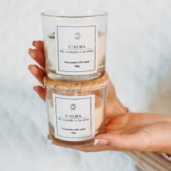 Vela Aromática C`alma - 100% Vegetal - Gokai Artes e Alquimia Natural
