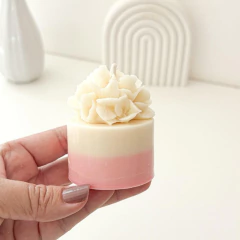 Vela Aromática bolo floral dia das mães - 100g - comprar online