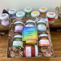 Chakras baby candles