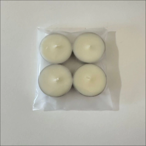 Kit com 4 Velas Modelo para Difusor de Aroma de Cerâmica