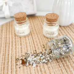 Trio Acolhimento - velas e escalda pés - comprar online