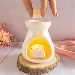 Kit Rechaud e Wax Melt cera vegetal perfumada na internet