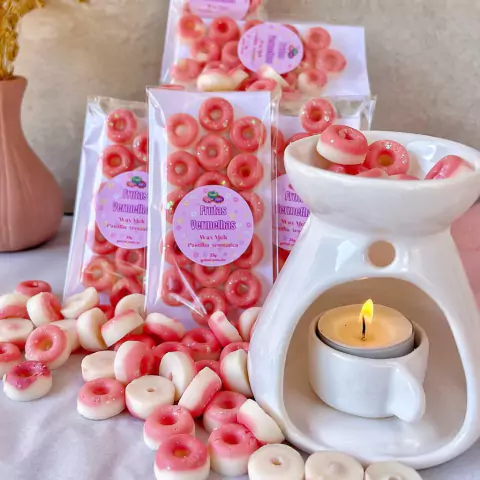 Wax Melt Pastilha Aromática Donuts 35g