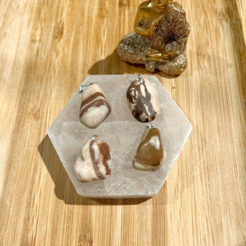 Pingente Jaspe zebra