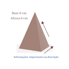 Orgonite piramide 6x6