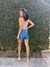 Cropped básico tricô decote reto Leth - comprar online