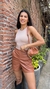 Short de Couro Eco Lori - comprar online