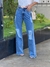Calça Wid Leg Destroyed Creta - loja online