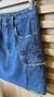 Saia Jeans Cargo Martine - comprar online