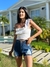 Short Jeans Destroyed Garden - loja online