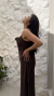 Vestido acetinado Moniêr - DIFLERA