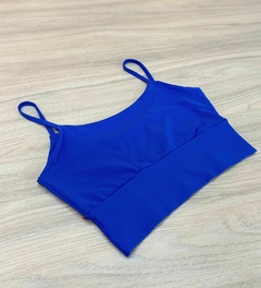 Top Carol - Azul bic