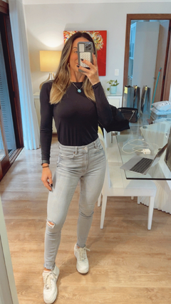 Blusa Poliamida - Preta