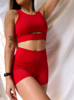 Short Isa - Vermelho