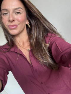 Camisa Zara - Malbec - comprar online