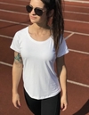 Camiseta Raglan Dry - Branco