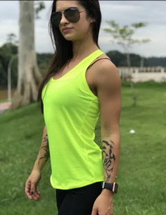 Regata Shock - Amarelo neon - comprar online