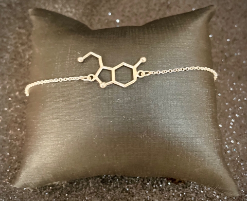 Pulseira Serotonina prateada