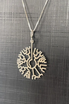 Mandala da Evolução prateada