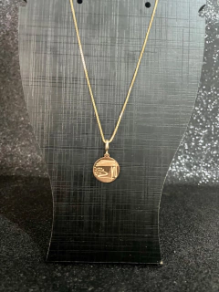 Pingente/berloque Placa de Petri dourada na internet