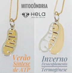 Pingente/Berloque Mitocôndria Bicolor