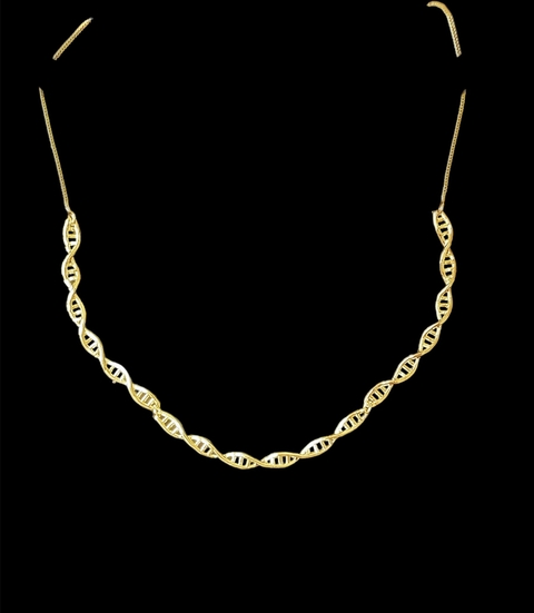 Gargantilha Rosalind Franklin Dourada