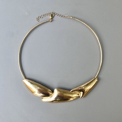 Colar Maxi Camadas Banhado a Ouro - comprar online